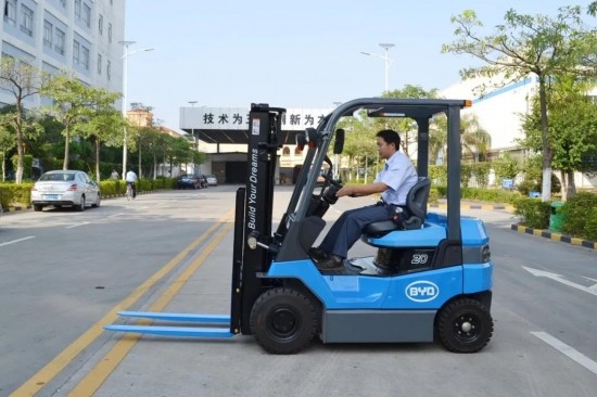 快看！原來(lái)這么多“企業(yè)”都選擇比亞迪叉車！